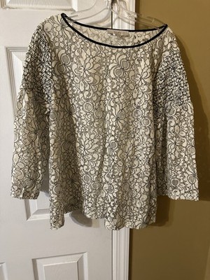 ANN TAYLOR LOFT SIZE LARGE BLOUSE