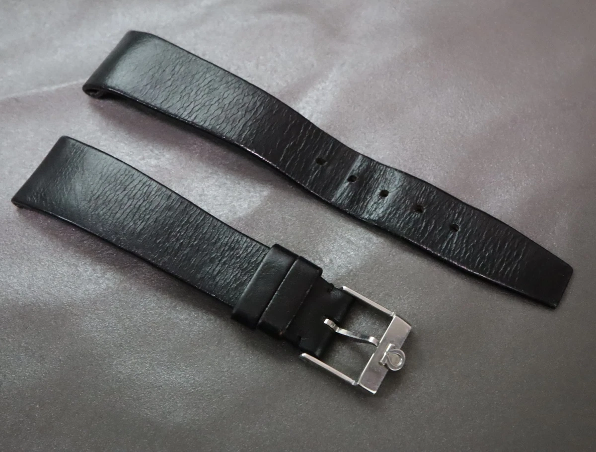 OMEGA Genuine Leather 18mm Wristwatch Bands for sale | eBay