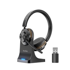 Bluetooth Headset, Wireless Headset with Mic for Work, Bluetooth 5.3, Wireles...