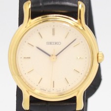 Excellent condition Working SEIKO 1N01 0BX0 QZ Ivory Dial Ladies Wristwatch 2000
