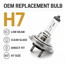 Oem Clear White 1pair 12v 55w H7 Xenon Gas Hid Low Beam Light Bulbs 4300k 2pcs Oem Clear White 1pair 12v 55w H7 Xenon Gas Hid Low Beam Light Bulbs 4300k 2pcs