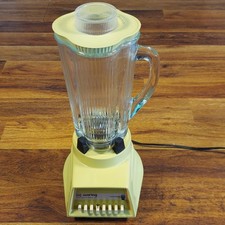 Vintage Working 1970's Waring Century 9 Blender Model 11-371 Harvest Gold Color