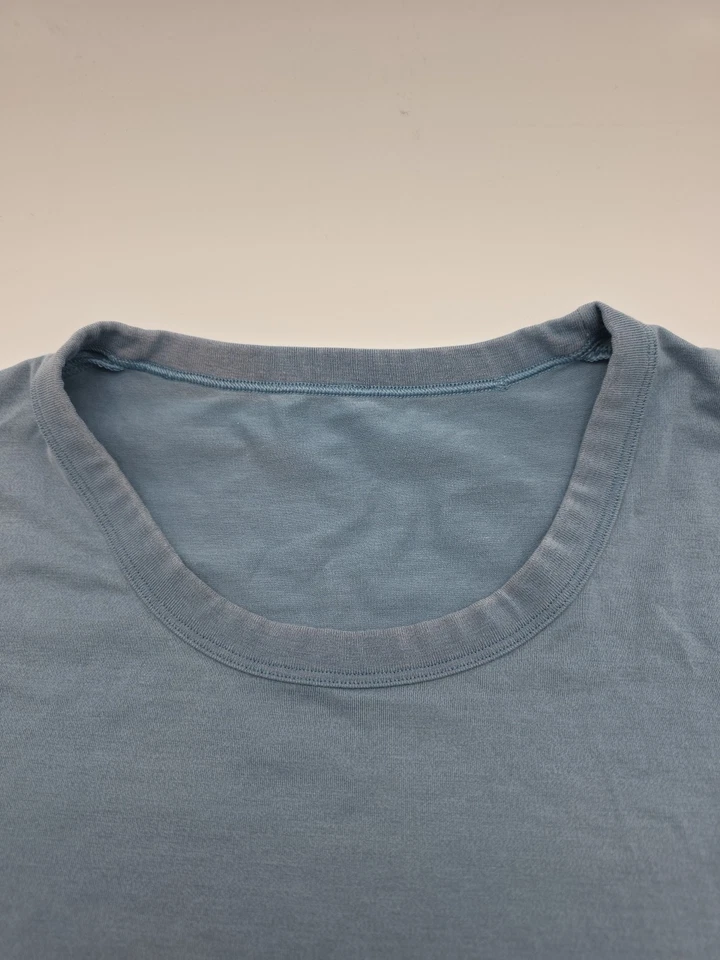 Camiseta Lululemon Para Hombre XL Azul Yoga Correr Gimnasio. #37655 Foto 2 de 4