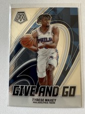2023-24 Panini Mosaic - Give and Go Tyrese Maxey #14