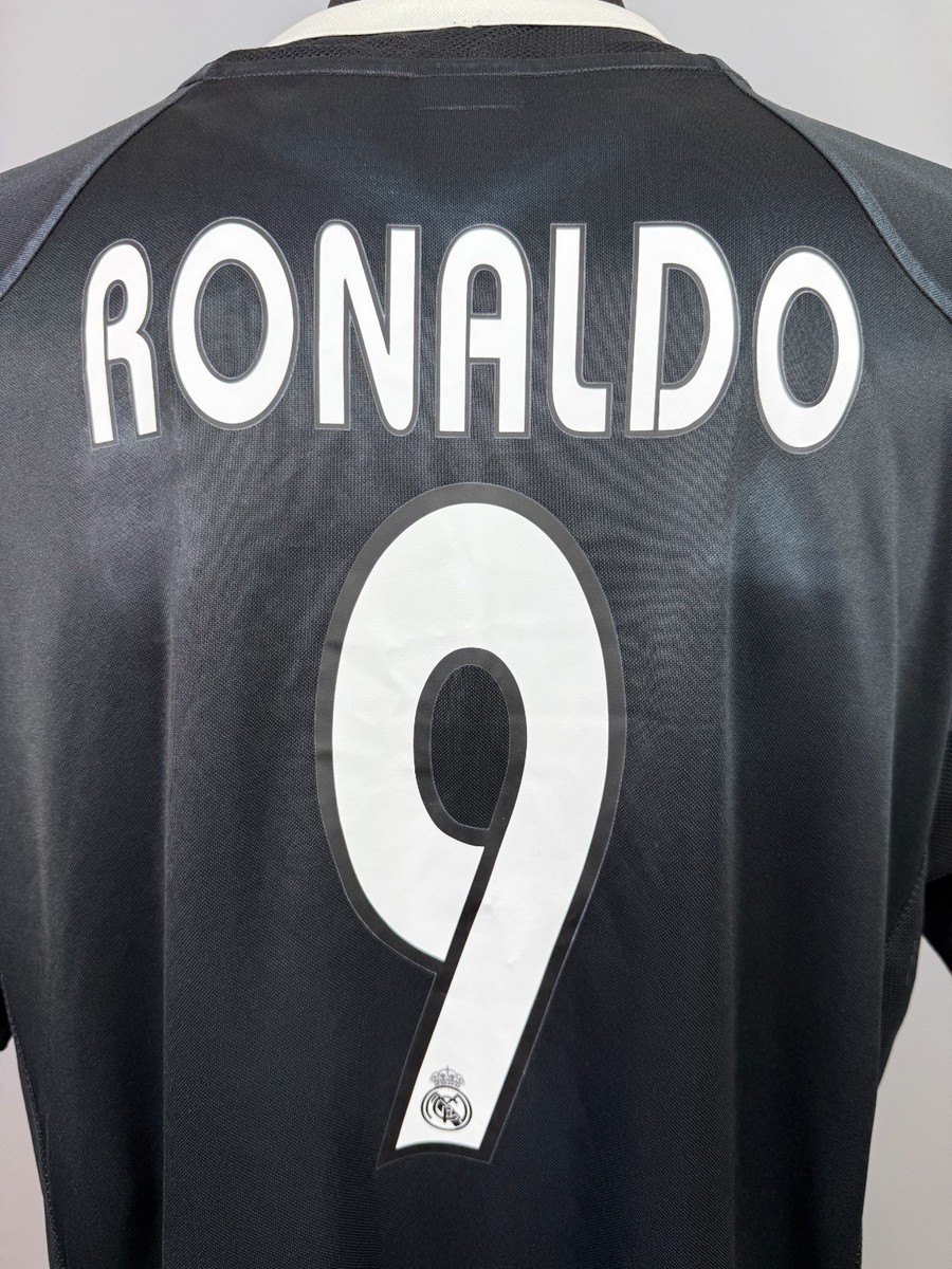 REAL MADRID 2004 2005 RONALDO AWAY SHIRT FOOTBALL SOCCER JERSEY