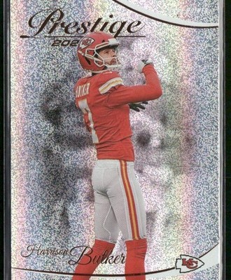 2023 Panini Prestige Xtra Points Galaxy Harrison Butker #145 Kansas City Chiefs