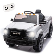 12v Kids Ride-on Car Licensed Ram2500 Pickup Truck With Remote Bluetooth Music