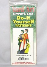 Yard Art - Wise Men - Nativity Christmas Pattern Kit 60" x 29" 132 NEW