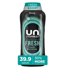 Downy Unstopables Scent Booster Beads Fresh 39.9 oz – In-Wash Laundry Enhancer.