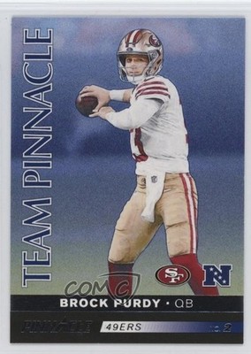 2024 Panini Encore Team Pinnacle Patrick Mahomes II Brock Purdy #2 1cz3