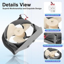 Efrigerator Condenser Fan Motor Fridge Appliance Easy Installation Assembly