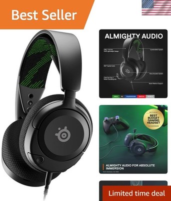 Over Ear Arctis Nova 1X Gaming Headset - Crystal Clear Communication & Sound