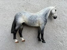 Model Horse Resin North Light Dapple Grey Cob Hunter England UK OOAK Custom?