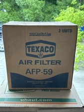 Vintage Texaco Advertising Air Filter Afp-59 Vintage Texaco Advertising Air Filter Afp-59