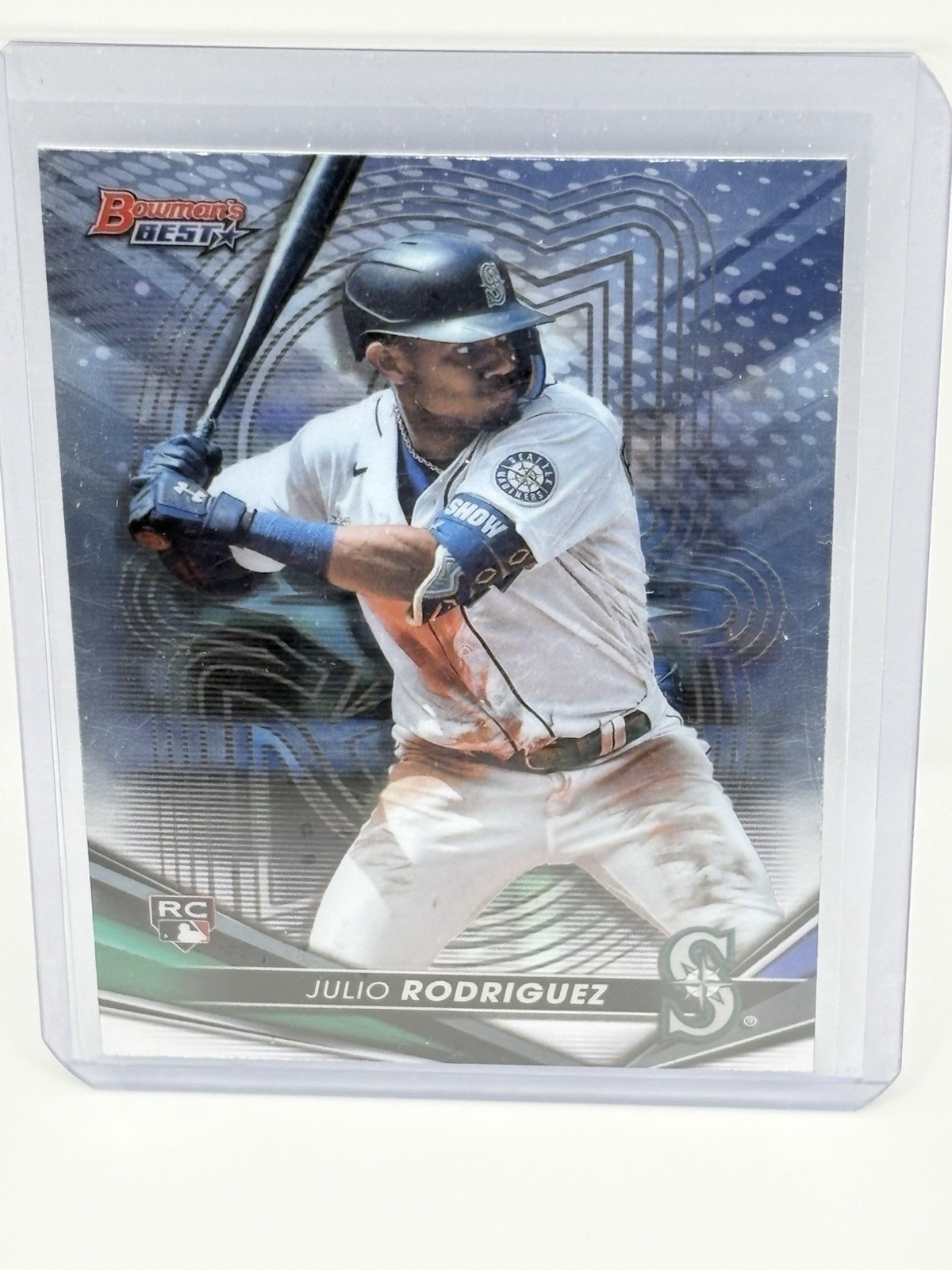 Topps 2022 Bowman's Best Julio Rodriguez #23 Rookie Baseball Card