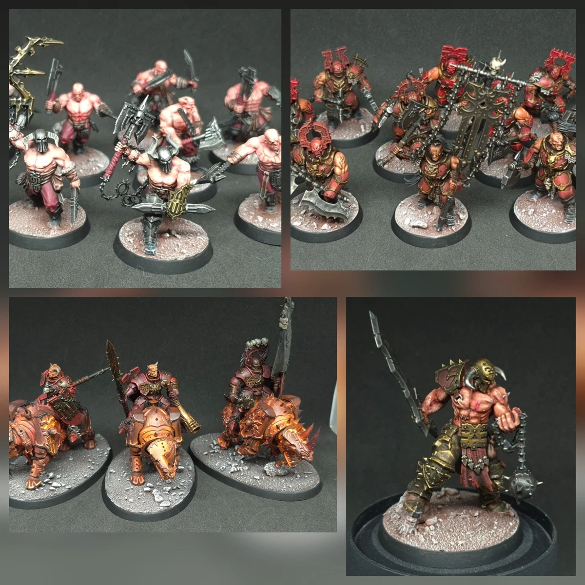 Warriors of Chaos Complete Army Warhammer Fantasy Battle