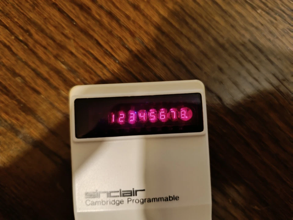 Sinclair Cambridge Programmable Calculator - Working Condition - Image 2 of 4
