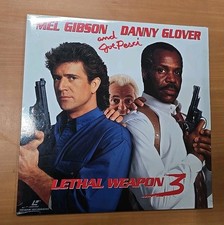 1992 Lethal Weapon 3 Laserdisc MOVIE WIDESCREEN GIBSON GLOVER NEW SEALED MINT