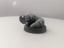 Painted Reaper Bones Miniatures Giant Maggot Monster for D&D Pathfinder Fantasy