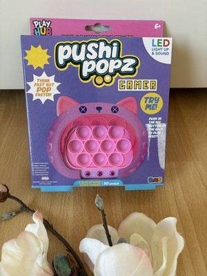 Pop It Spielzeug LED & Sound   Knopf Drück Push Game Kinder   Neuwertig 