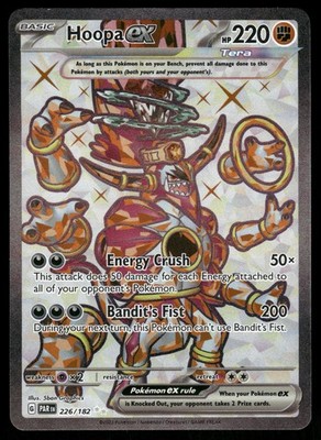 Hoopa ex #226/182 Pokemon SV04: Paradox Rift | eBay