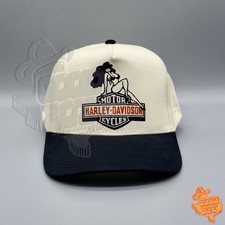 Harley Davidson Hat VTG Retro Cap Western Wea...
