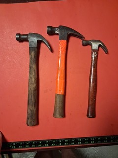 Lot Of 3 Claw Hammers 2 Are Plumb And 1 Is Craftsman