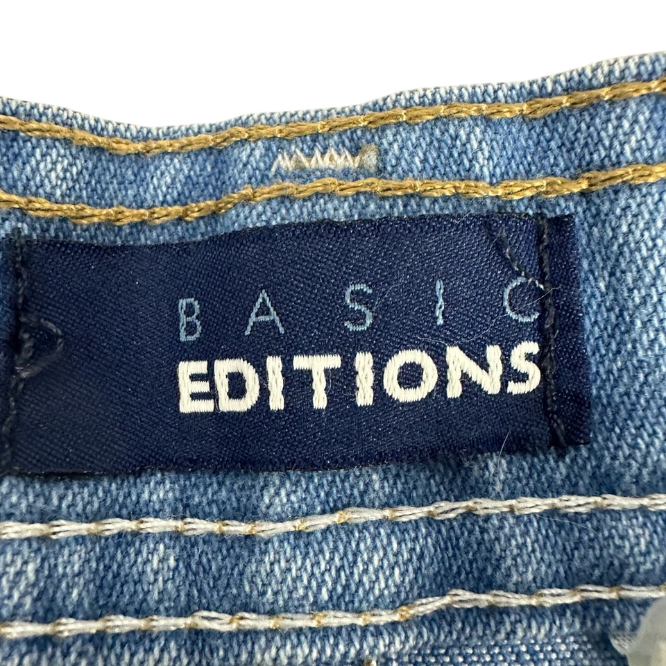 Basic Editions Mens Denim Relaxed Jeans Size 36x30 Light Wash Casual Durable - Image 4 of 4