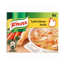 20x Hungarian KNORR Chicken Soup Spice Cube - Tyúkhúsleves Kocka 60g / 2.1oz