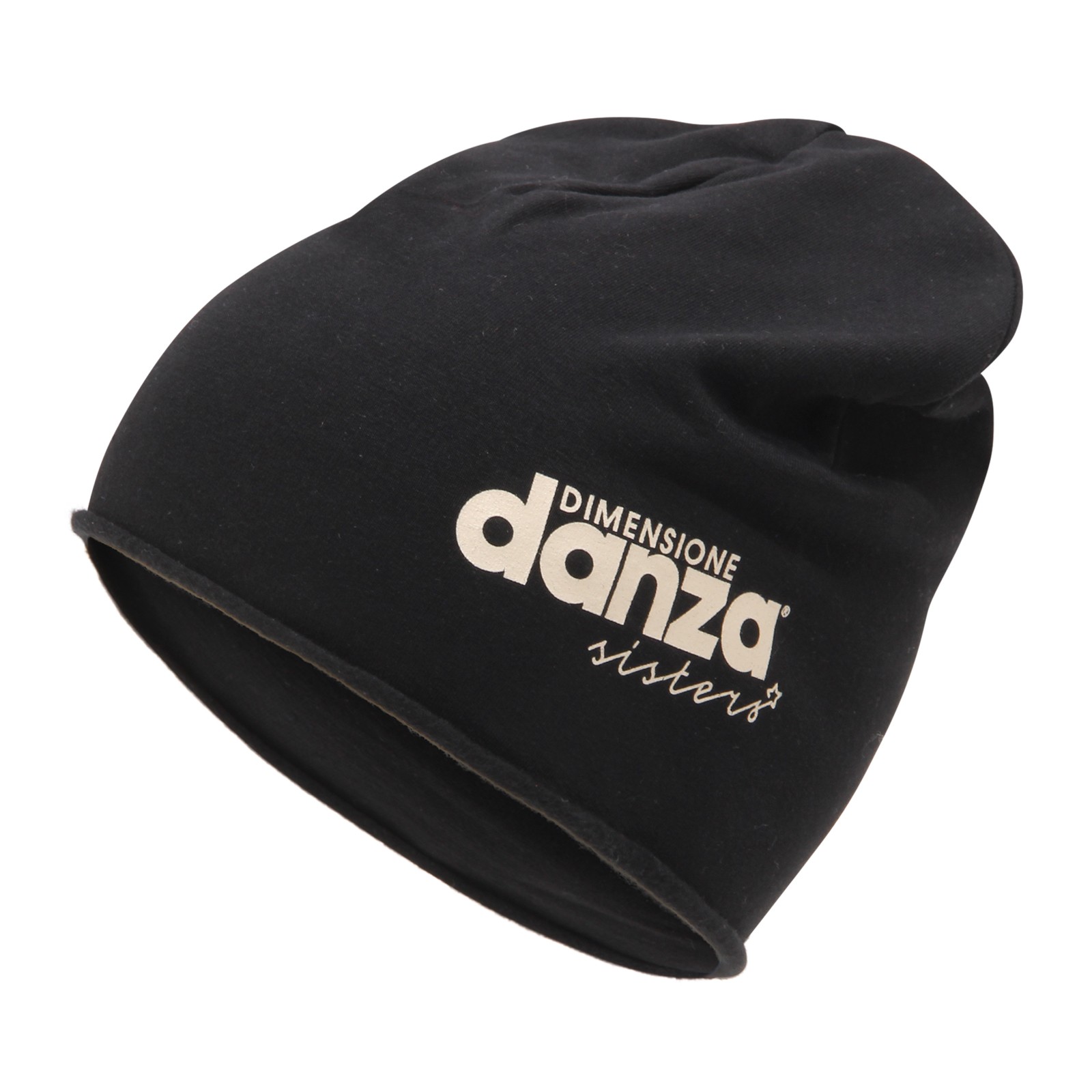 O5375 CUFFIA DONNA DIMENSIONE DANZA SISTERS WOMAN BEANIE BLACK 8890₽
