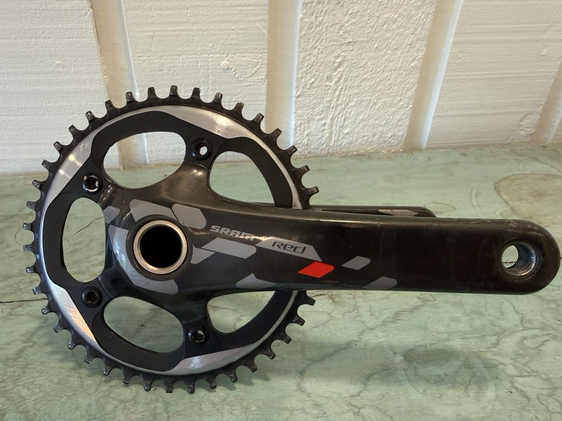 SRAM Red 22 bb30 175mm 5-Bolt 110 BCD Carbon Bike Crankset 422g