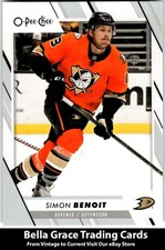 2023-24 O-Pee-Chee Simon Benoit #476 Anaheim Ducks NHL Hockey 
