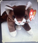 Ty Beanie Baby Pounce the Cat DOB August 28, 1997 Vintage  NWT