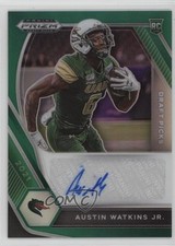 2021 Panini Prizm Draft Picks Green Austin Watkins Jr #DPA-AWA Auto 0b3