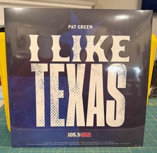 Texas Rangers "I LIKE TEXAS" Pat Green LE Vinyl Record 8/7/26 Giveaway SEALED