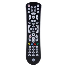 GE 8-Device Backlit Universal TV Remote Control in Black, 41567 NEW