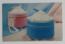 1966 National Handcraft Institute Vanity Fair Jewelry Box Postcard J2718