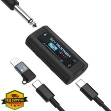 Guitar Audio Interface Pocket Sound Card Bluetooth for iPhone Mac