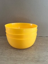 DDR  Schalen Müslischale Kompottschalen Beilagenschälchen 3 x Plaste PNEUMANT
