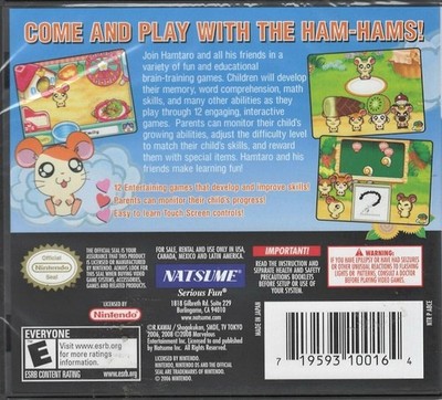 Hi Hamtaro Ham-Ham Challenge (Nintendo DS, 2008) for sale online