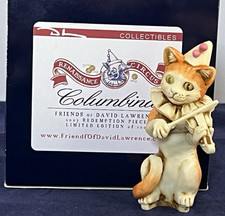 Harmony Kingdom~ COLUMBINA ~NIB~Friends of David Lawrence~Signed~only 100~2007