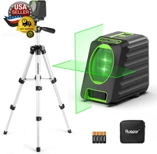Laser Level with Tripod,  150Ft Self Leveling Lazer Level Outdoor Use, 150° Vert