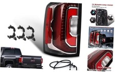 LED Tail Lights Compatible with 2016 2017 2018 GMC Sierra Left Driver Side