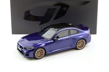 1/18 Scale BMW M2 CS (G87) Coupe Velvet Blue 2025 Model Car by GT Spirit