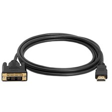 10 FT HDMI Male to DVI-D Male Cord Bi-Directional Cable Adapter Converter 1080p