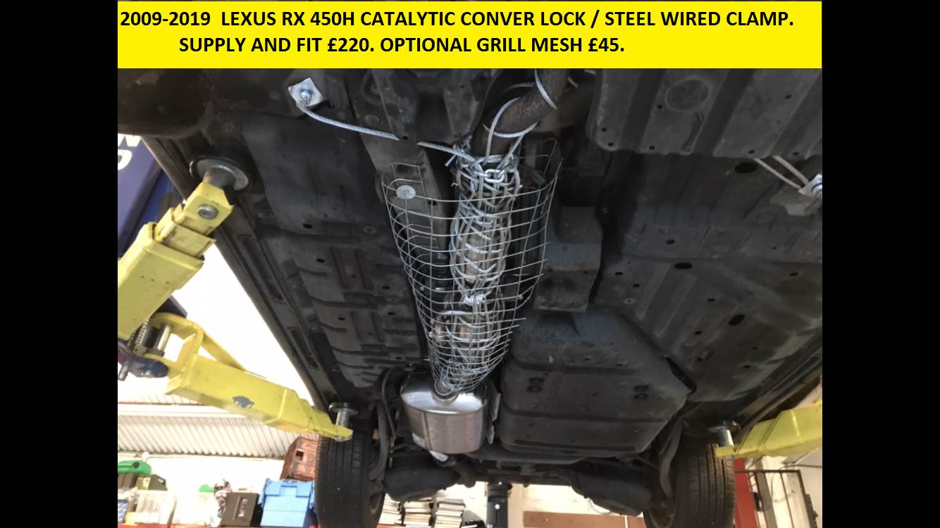 20022022 HONDA JAZZ JAZZ HYBRID CATALYTIC CONVERTER GUARD CAT CLAMP