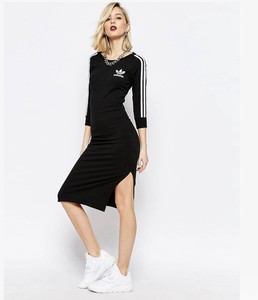 midi adidas dress