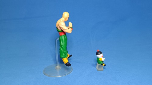 DRAGON BALL Z GASHAPON FIGURE FIGURINE HG TIAN SHINHAN & CHIAOTZU BANDAI - Picture 7 of 8