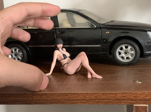 1/16 1/18 1/12 Painted Swimsuit Bikini Girl Miniature Model Display - Picture 18 of 18