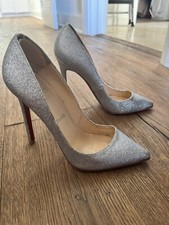 Louboutin So Kate 120 Glitter Sz 37 new